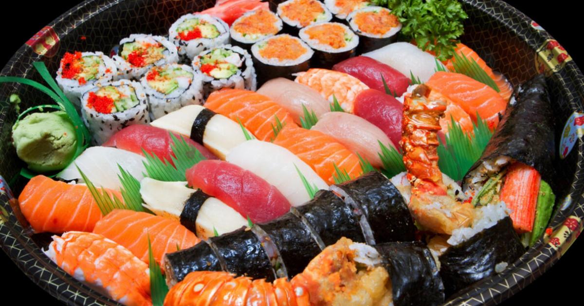 egészséges sushi tekercs a fogyáshoz)