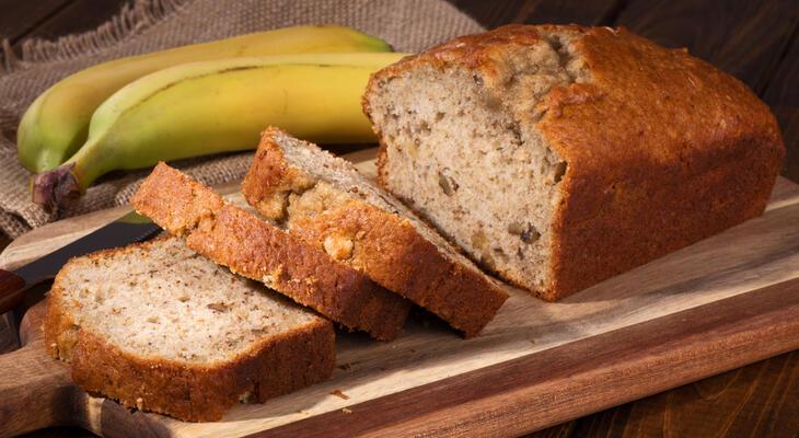 Könnyű és finom banánkenyér Banánkenyér recept