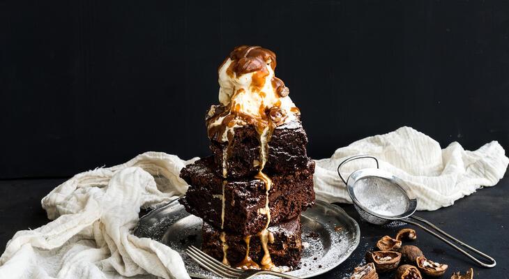 Karamellás brownie recept A legfinomabb karamellás brownie
