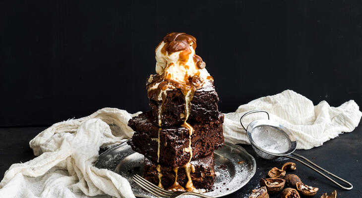 Karamellás brownie recept A legfinomabb karamellás brownie