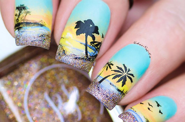 Mindenképp látnod kell ezeket a strand inspirálta körmöket! 