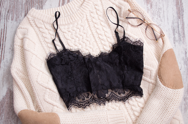 A bralette stílusos viselése 