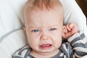 A fülfertőzés különösen gyakori a kisbabáknál