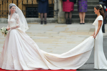 Kate az esküvőn