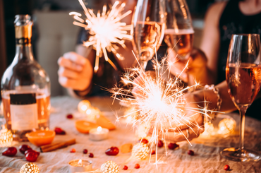 Szilveszteri parti otthon