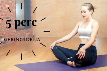 5 perces reggeli gerinctorna, amíg fő a kávé! 