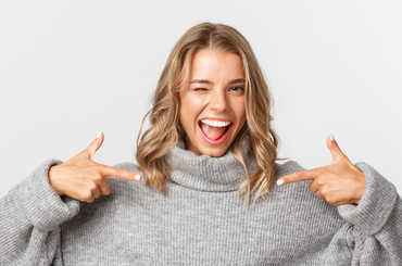 az első benyomás egy mosolyon keresztül