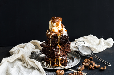 A legfinomabb karamellás brownie