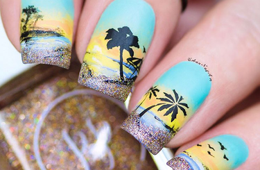 Mindenképp látnod kell ezeket a strand inspirálta körmöket! 