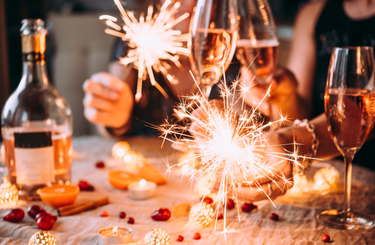 Szilveszteri parti otthon