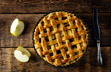 A legfinomabb Almás-rebarbarás pite 