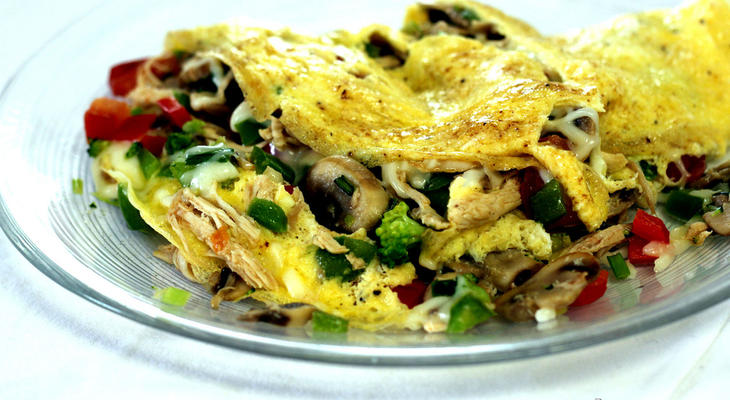 maradék csirke Maradék csirkéből finom fogás!