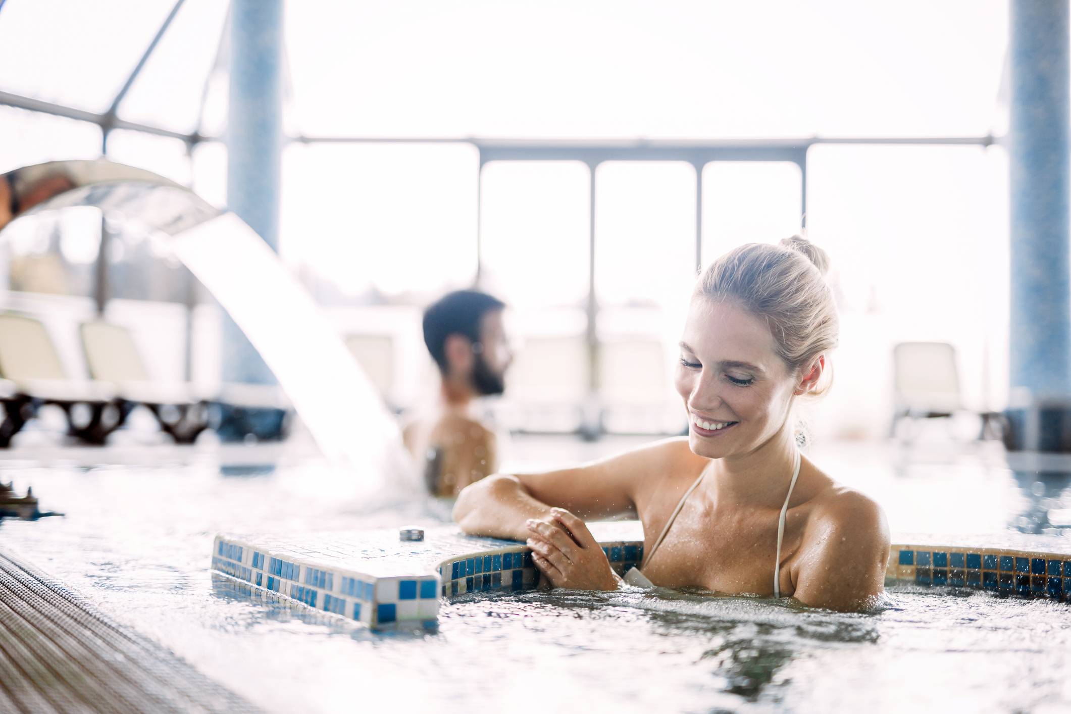 wellness részleg egy wellness hotelben