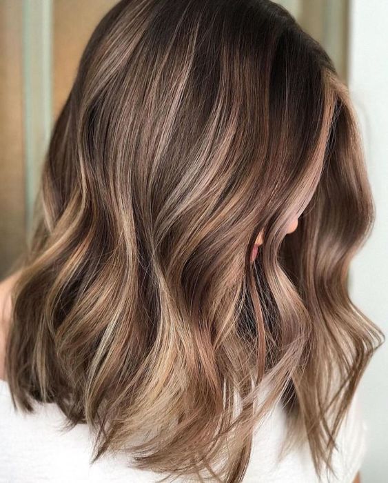 balayage hajtrend Natúr balayage